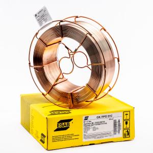 Омеднённая сварочная проволока ОК ПРО 51С европейского качества производства ESAB в России! Омеднённая сварочная проволока ОК ПРО 51С европейского качества производства ESAB в России!