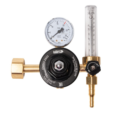 Регулятор для углекислоты и аргона KRASS Base Control SE FLOW ARG AR/CO2 - 200/- бар, вх. G3/4"; вых. G3/8"; ротаметр 0-32л/мин Регулятор для углекислоты и аргона KRASS Base Control SE FLOW ARG AR/CO2 - 200/- бар, вх. G3/4"; вых. G3/8"; ротаметр 0-32л/мин