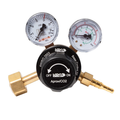 Регулятор для углекислоты и аргона KRASS Base Control SE FLOW AR/CO2 Регулятор для углекислоты и аргона KRASS Base Control SE FLOW AR/CO2