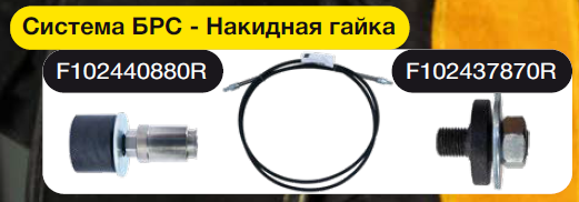 Система соединения проволокопровода Marathon Pac через БРС и накидную гайку Система соединения проволокопровода Marathon Pac через БРС и накидную гайку