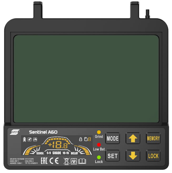 Особенности сварочной маски ESAB Sentinel A60 Особенности сварочной маски ESAB Sentinel A60