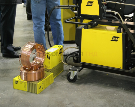 Сварочная проволока сплошного сечения ESAB СВ-08Г2С для полуавтоматической сварки Проволока сварочная ESAB СВ-08Г2С