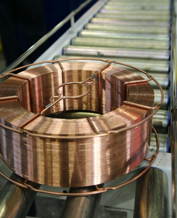 Сварочная проволока сплошного сечения ESAB СВ-08Г2С для полуавтоматической сварки Проволока сварочная ESAB СВ-08Г2С