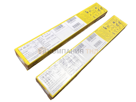 Сварочные электроды ESAB OK 46.00Р цена, характеристики, отзывы Электроды ESAB OK 46.00Р