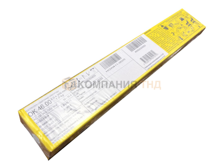 Сварочные электроды ESAB OK 46.00Р цена, характеристики, отзывы Электроды ESAB OK 46.00Р