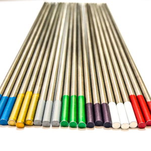 Масса вольфрамовых электродов в зависимости от диаметра Масса вольфрамовых электродов в зависимости от диаметра