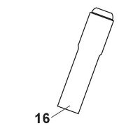 Газовое сопло, стандартное, длина 76мм Газовое сопло, стандартное, длина 76мм