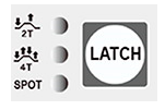 LATCH - выбор режима работы горелки. Режимы: LATCH - выбор режима работы горелки. Режимы: