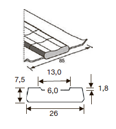 OK Backing Rectangular 13 OK Backing Rectangular 13
