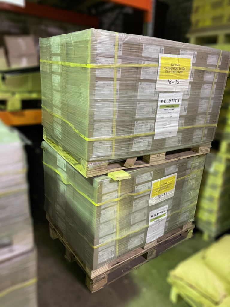 Поступление порошковой проволоки ESAB Weld 71T Поступление порошковой проволоки ESAB Weld 71T