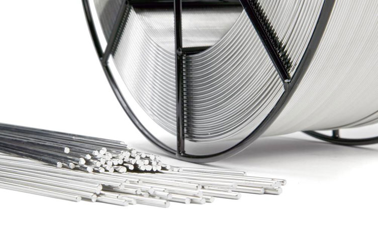 Сварочная проволока ESAB OK Autrod 4047 на катушке и прутки OK Tigrod 4047 Сварочная проволока ESAB OK Autrod 4047 на катушке и прутки OK Tigrod 4047