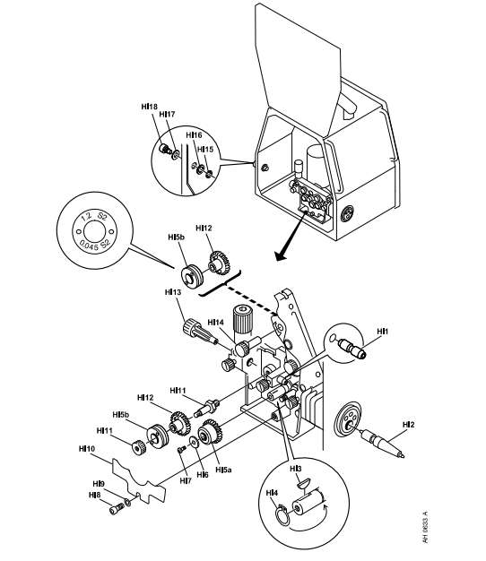 Промежуточный штуцер ESAB INTERMEDIATE NOZZLE D2 Промежуточный штуцер ESAB INTERMEDIATE NOZZLE D2