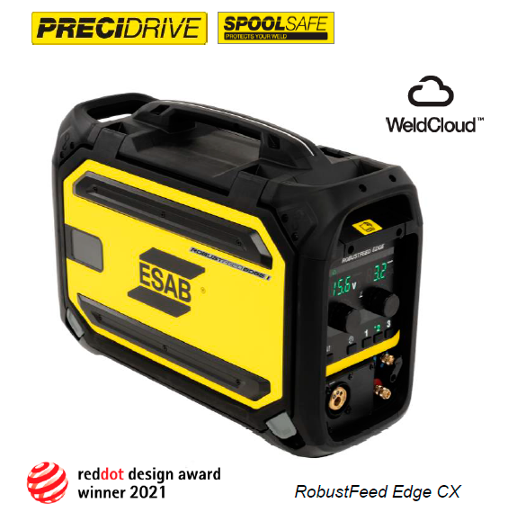 Механизм подачи проволоки ESAB RobustFeed Edge CX - Надежный, удобный, с большими возможностями Механизм подачи проволоки ESAB RobustFeed Edge CX - Надежный, удобный, с большими возможностями