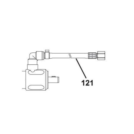 Адаптер ESAB Power Gas Adaptor OKC50 с БРС для газа (0700300588)