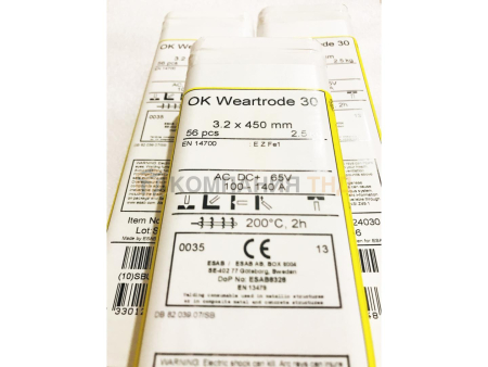 Сварочные электроды OK Weartrode 30 (OK 83.28) Электроды ESAB OK Weartrode 30 (OK 83.28)