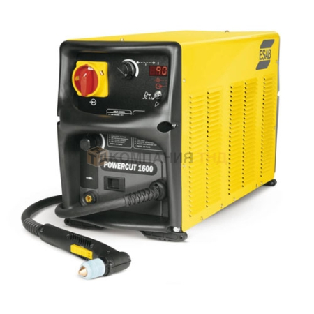 Инвертор для плазменной резки ESAB PowerCut 1600 CE Plasma 400V с резаком 7,6 м (0558007235)