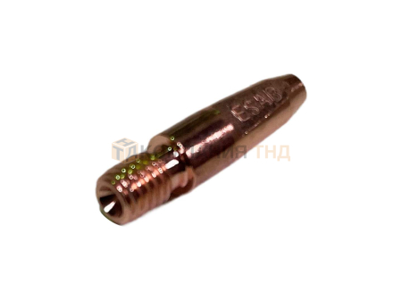 Наконечник контактный ESAB 1.0мм М6 Наконечник контактный ESAB Contact tip CuCrZr 1.0мм M6x27