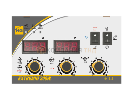 Сварочный аппарат HUGONG EXTREMIG 200W III для полуавтоматической MIG/MAG сварки Сварочный аппарат HUGONG EXTREMIG 200W III