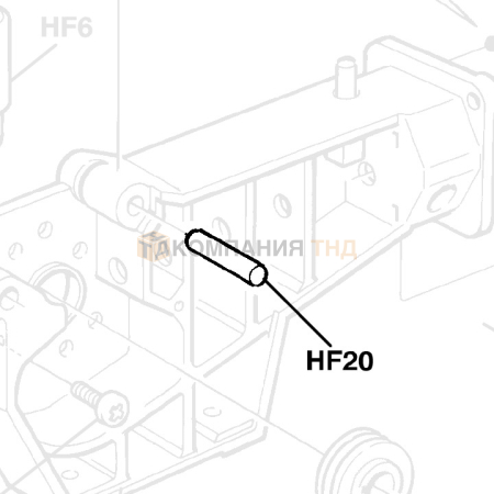 Штырь ESAB Cylindric Pin Origo Feed 302 Цилиндрический (10шт.) (0455893001)