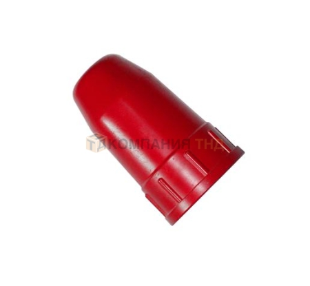 Колпак универсальный KRASS на баллон металл (силуминовый) красный (2953109)