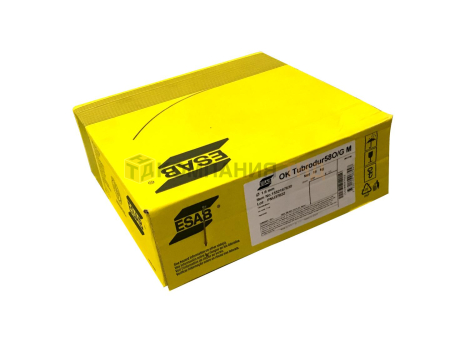 Порошковая проволока ESAB OK Tubrodur 58 O/G M (OK Tubrodur 15.52) для наплавки слоёв с особыми свойствами Проволока порошковая ESAB OK Tubrodur 58 O/G M (OK Tubrodur 15.52)