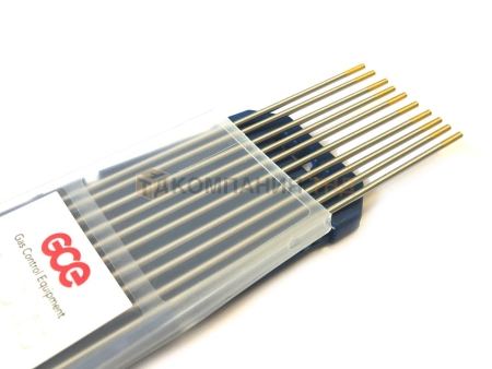 Электроды вольфрамовые GCE WL-15 ф 1,0 мм х 175 мм (10шт.) (400P910175)