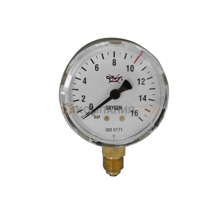 Манометр кислородный GCE 0-200/315 бар, диам. 50 мм (SPP4C00004)