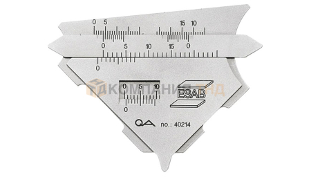 Шаблон сварщика ESAB Fillet Gauge KL-2 Laser (0000139932)