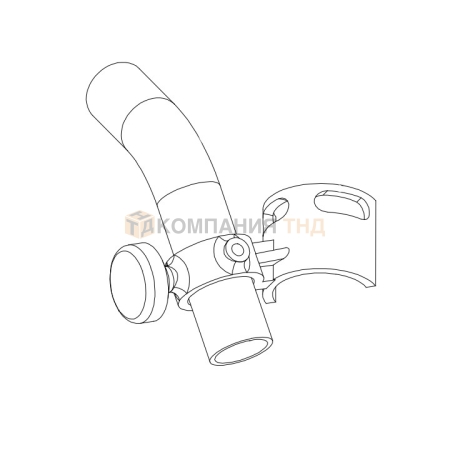 Сопло ESAB Suction Nozzle, Fillet W.Right сбора флюса для тавровых соединений правое (0145505001)