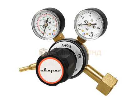 Регулятор азотный Сварог А-90-5 (манометр, расходомер) (94148)