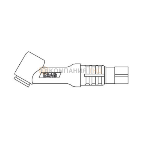 Шейка горелки ESAB TXH201 Torch Head Rigid (0700300593)