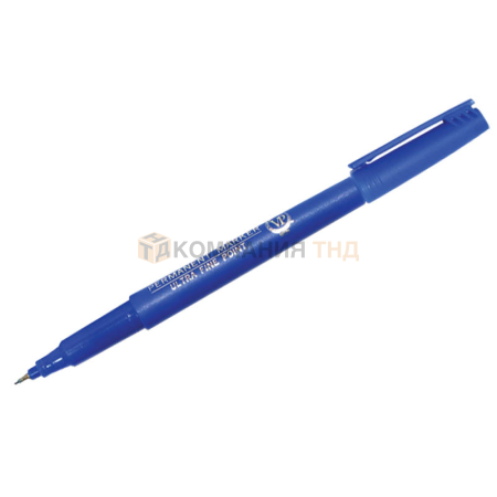 Маркер перманентный Line Plus 220 (200UF) синий, пулевидный, 0,5мм, PER-200UF (117937)