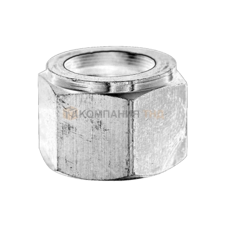 Гайка Сварог 19 М16х1,5 правая, никелированная латунь (94462)