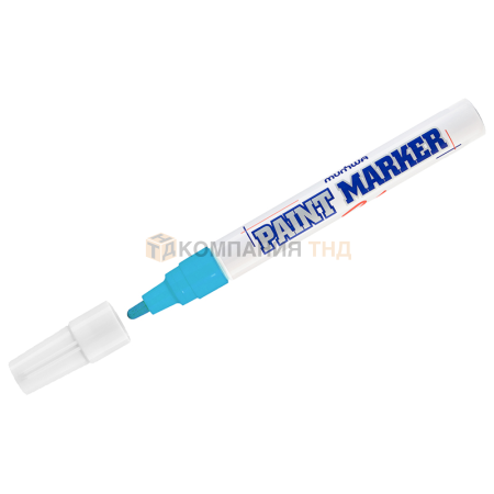 Маркер-краска MunHwa голубая, 4мм, нитро-основа, PM-12 (220769)