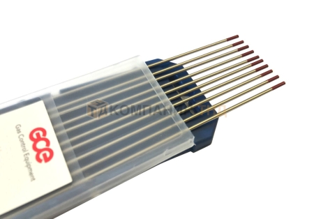 Электроды вольфрамовые GCE WT-20 ф 3,2 мм х 175 мм (10шт.) (400P232175)