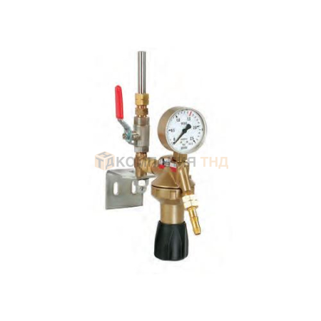 Редуктор сетевой GCE Dinset Сжатый воздух; -/10 бар; вх. G3/8", вых. G1/4" (14096167)