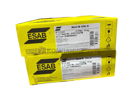 Сварочная проволока сплошного сечения ESAB Weld M 309LSi для полуавтоматической сварки Проволока сварочная ESAB Weld M 309LSi