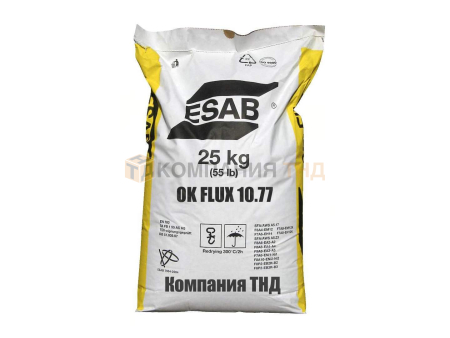 Флюс сварочный ESAB OK Flux 10.77 (25кг) (1077802WP7)