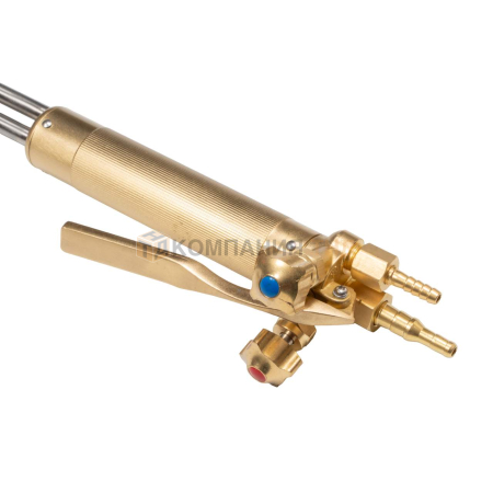 Резак пропановый KRASS SIDER 7 (рычажный до 300 мм) L=1200 мм, угол наклона головки 75 град, без мундштуков, удлинённый Резак пропановый KRASS SIDER 7 (рычажный до 300 мм) L=1200 мм, угол наклона головки 75 град, без мундштуков, удлинённый