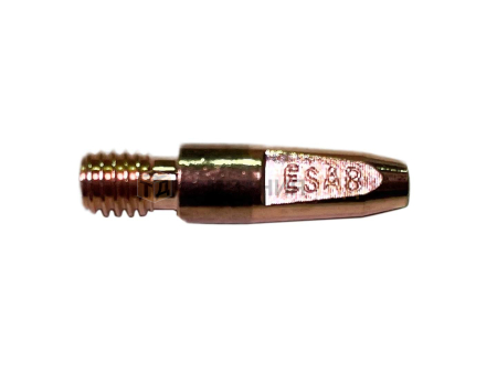 Наконечник контактный ESAB 1.0мм М6 Наконечник контактный ESAB Contact tip CuCrZr 1.0мм M6x27