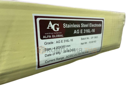 Электроды AG E 316L-16 Электроды AG E 316L-16