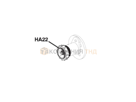 Гайка ESAB Brake hub Nut крепления кассеты (5шт.) (0469474011)