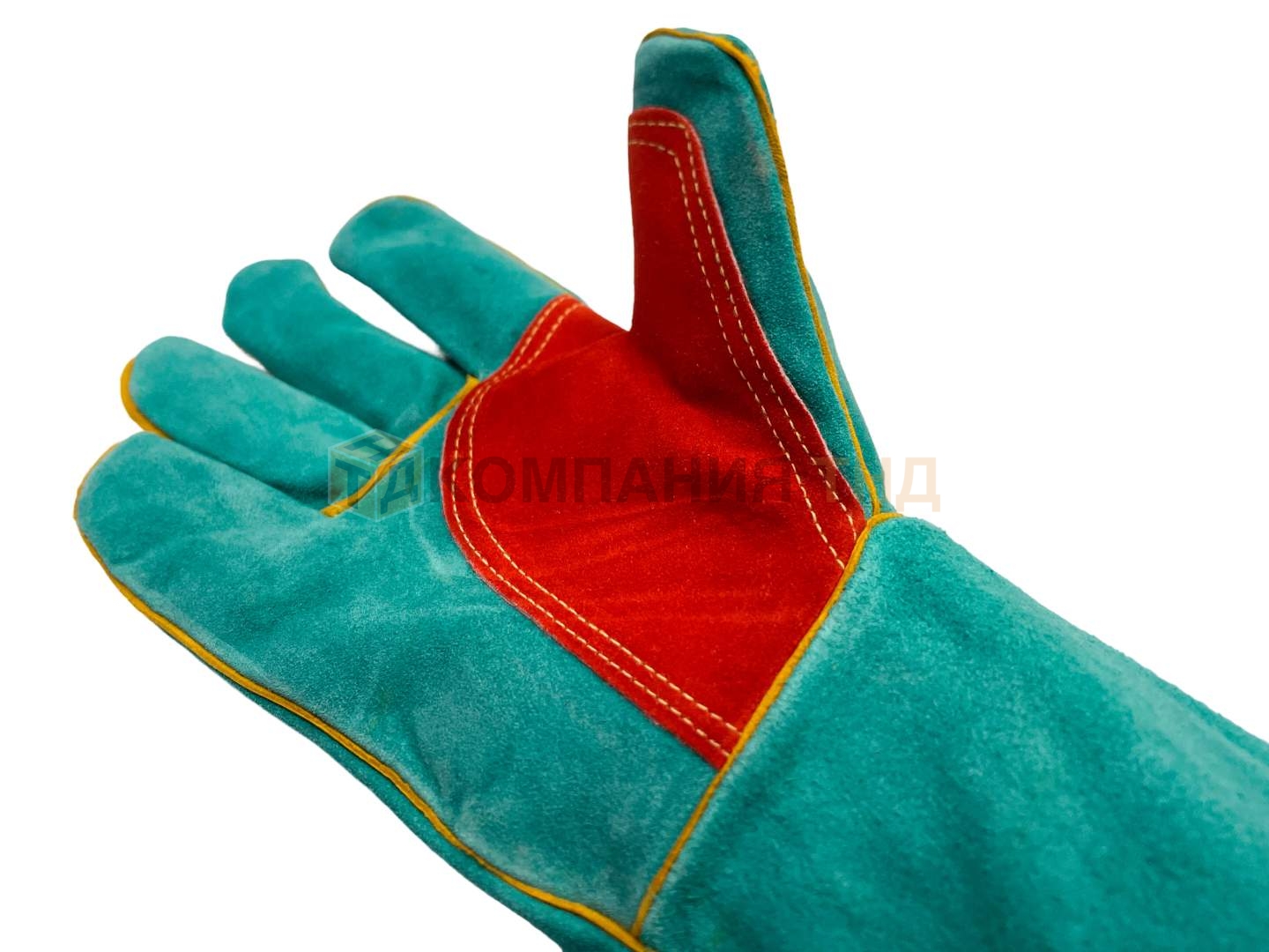 Перчатки сварочные Grovers Long Gloves с крагой (S-796-YP) для сварочных  работ