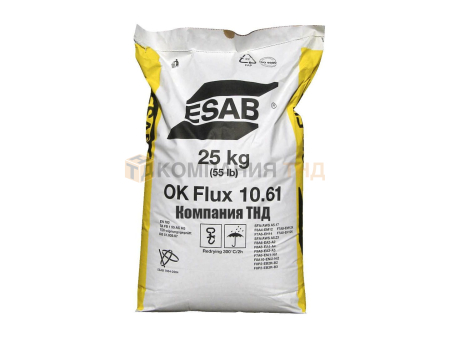 Флюс сварочный ESAB OK FLUX 10.61 (25кг) (1061000500)