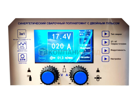 Сварочный аппарат Grovers ENERGY MIG-200 LCD DUAL PULSE для всех видов сварки Сварочный аппарат Grovers ENERGY MIG-200 LCD DUAL PULSE