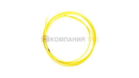 Проволокопровод KRASS тефлон желтый 1.2–1.6 мм 36KD/401D-501D и MSP360/MSP511, 5.5м (IIC0217)