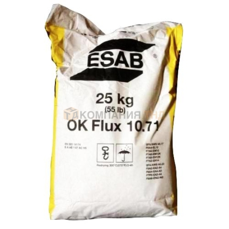 Флюс сварочный ESAB OK Flux 10.71 (25кг) (1071000W00)