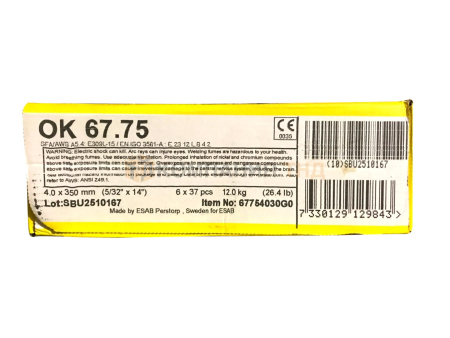 Сварочные электроды ESAB OK 67.75 Электроды ESAB OK 67.75