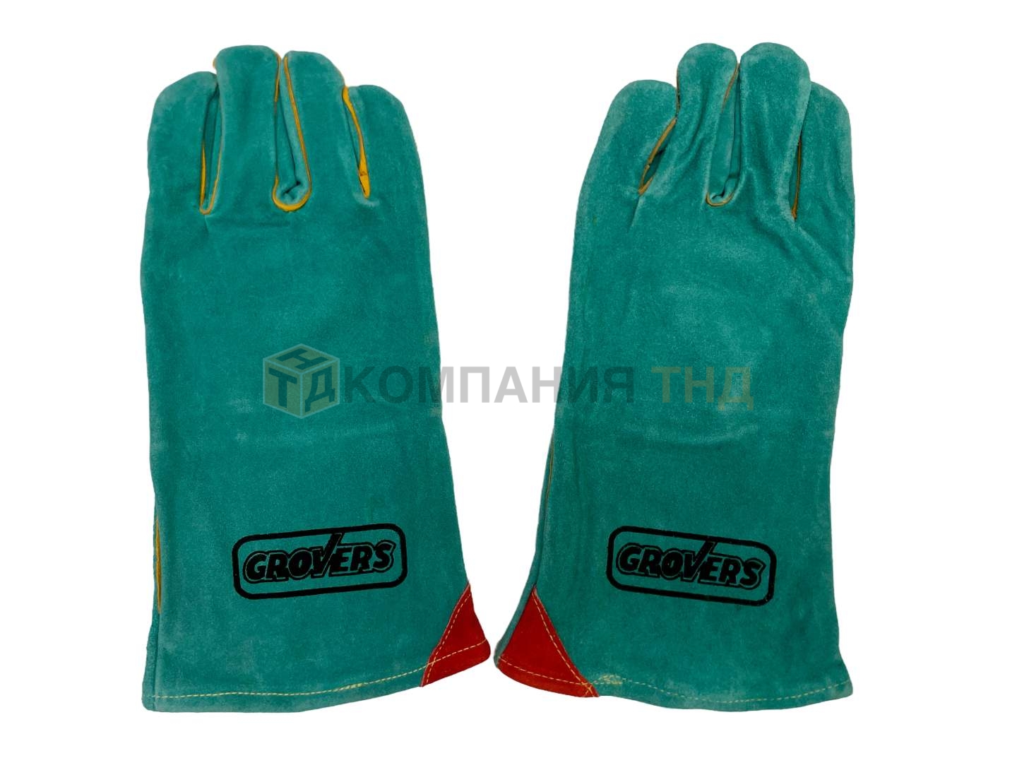 Перчатки сварочные Grovers Long Gloves с крагой (S-796-YP) для сварочных  работ