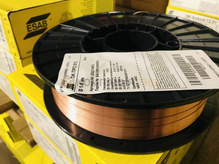 Сварочная проволока ESAB ОК ПРО 51С (ER70S-6, SG-2) Проволока сварочная ESAB ОК ПРО 51С